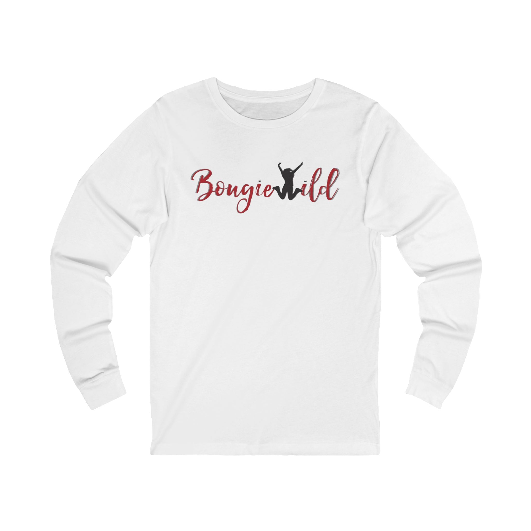 Bougiewild White Unisex Long Sleeve Tee - Stylish & Comfortable